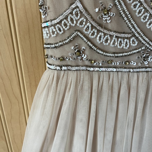 Anthropology BHLDN Long Dress Beaded - Picture 9 of 10